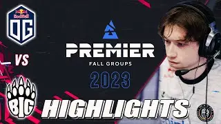CSGO HIGHLIGHTS: BIG vs OG in BLAST Premier 2023