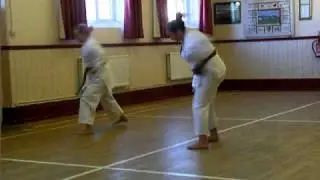 Washinkai Karate Javea Shodan Kihon Tara and Hannah 1st Dan Black Belt