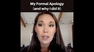 My Formal Apology (and why I did it) | Life with Lydia