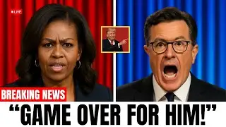 Stephen Colbert & Michelle Obama ROAST Trump On LIVE TV