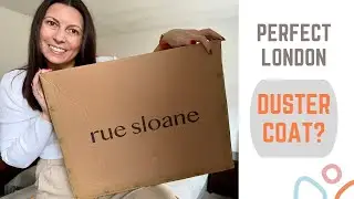 Rue Sloane London Duster unboxing and try on xxs and ps