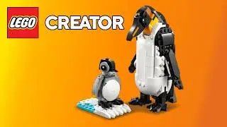 LEGO Creator 3in1 31165 Wild Animals : Panda Family | Penguin Speed Build