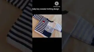 baby boy sweater knitting design #crochet #knittingpattern #sweaterdesign #top20 #bunati #fashion