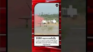ISRO successfully conducts third and final &lsquo;Pushpak&rsquo; Reusable Launch Vehicle landing experiment.