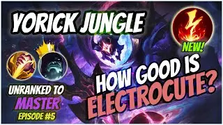 The buffed ELECTROCUTE is AMAZING right now! ARCANE COMET 2.0 IS HERE! Unranked to Master Episode 5!