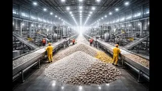 Inside the Mega Fertilizer Factory: How Billions of Tons Feed the World