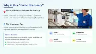 Biomedical Engineering Internship Certificate Course for Doctors, Nurses & Pharmacists: No Maths