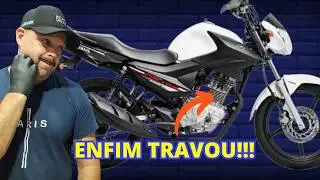 FACTOR 150 NÃO É INQUEBRÁVEL!!! TRAVEI O MOTOR EM FAZENDO UM TESTE!!!