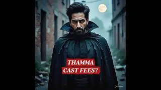 Thamma Full Cast Fees Revealed | Ayushman Khurana New Film Fees? | #shorts #thamma