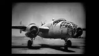 Black White Archive Footage WWII Bombers Vet Tribute