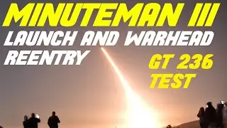 GT 236 Minuteman III Warhead Re-enters Atmosphere in Marshall Islands