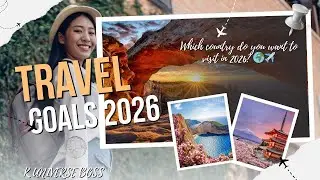 Top 8 Dream Travel Destinations for 2026 | Must Visit Countries 🌍✈️ #top #travel #tranding