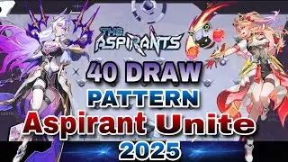 New Aspirants Unite 40 Draw Pattern | Guinevere And Vexana Aspirants Unite Skin Draw MLBB 2025