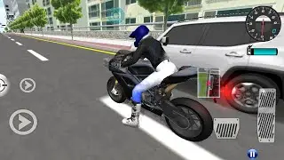 Green Brand New Bike Vs Bullet Train 3d Driving Class android game play video || Car Game #cargame