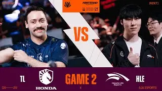 TL vs HLE | Game 2 | First Stand 2025 - Vòng Bảng | Hoàng Luân Co-stream