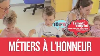 Trinat’Emploi 2025 met à l’honneur les métiers de la petite enfance et de l’enfance !