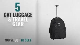 Top 10 Cat Luggage & Travel Gear [2018]: DERRICK II MILLENNIAL CARGO BACKPACK TROLLEY