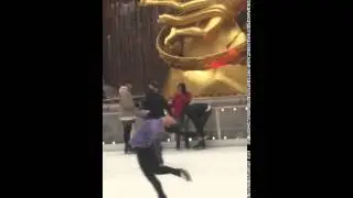 skating' spin  by Michelle Yu