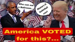 People can't eat, but he building a ballroom for the rich.
