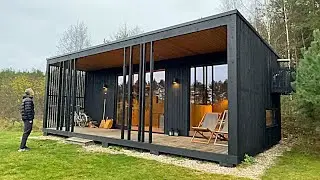 Inside the Cottage Style PREFAB HOME built for the USA