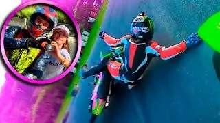 SEGUNDO DIA DE CURSO E MEU PRIMEIRO TOMBO «Valentina VR45»