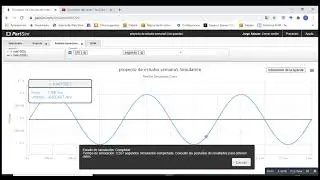 utilizaci&oacute;n de aplicaci&oacute;n partsim para evaluar un amplificador