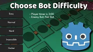 Coding a Difficulty Select System in Godot