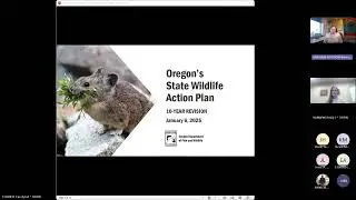 Jan. 6 - Oregon's State Wildlife Action Plan (SWAP) Engagement Process, 2025
