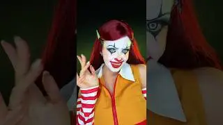 Ronald McDonald Jester Makeup #ronaldmcdonald #clown #clownmakeup #jester #makeup