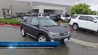 2010 Lexus RX 450h Sport Utility Livermore  Pleasanton  Dublin  Tracy  Fremont  San Ramon
