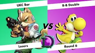 [Lunacity 32] Losers Round 6 - UKC Bar (Fox) vs R-B Double (Yoshi) - SSBU