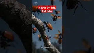 We Were Chased by Flying Beetles on the Beach &ndash; Real Insect Attack! 🪲😱