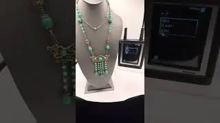 Flapper 1920&rsquo;s Glass Necklace session with the Ovilus V