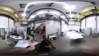 Roboter Labor HSLU 360 Grad