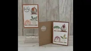 Plentiful Plants - 3-Panel Card With Aperture