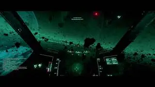 Star Citizen Combat in Asteroid Night Vision w/ Reshade