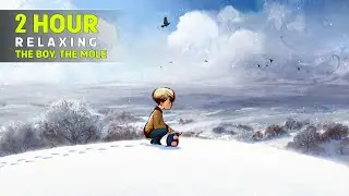 The Boy, The Mole, snowing scene, 2Hour Relaxing, stress relief, Study, Sleep, music, HMS Relaxation
