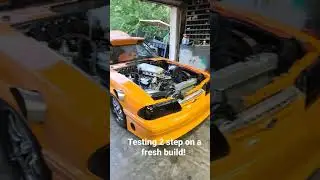 Holley HP first start and 2 step testing!