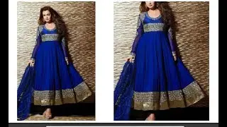 Anarkali Cutting & Pattern Making Simple & Easy Method TAMIL