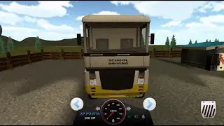 School Driving 3D | Outside Day Driving (Level 1) - Renault Magnum Truck (Automatic)