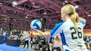 United 15 Susie vs Momentous VBC 15 Darren