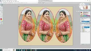 Adobe Photoshop 07 software use and photoshop software background change full tutorial part - 91