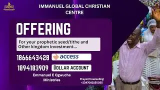 WELCOME TO VICTORY CONFERENCE 2025 @IMMANUEL GLOBAL CHRISTIAN CENTRE [DAY 4]~CONNECT NOW
