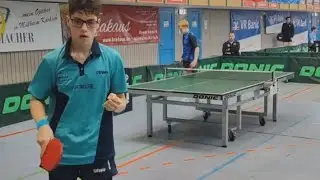 DTTB Top 12 | Da dreht das U15 Talent aus Hessen richtig auf ! |  B.K&ouml;hler gegen S.Kuhl