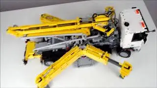 [MOC] LEGO Technic  truck with concrete pump