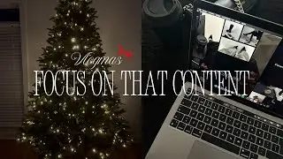 it's time to refocus on yourself| winter arch| vlogmas edition.