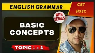 Basic of English in Hindi/English by Vineet Sir Basic English Grammar Parts of Speech
