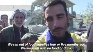 Fear and hunger in Iraq's west Mosul