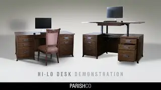Hi-Lo Standing Desk Demonstration
