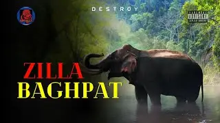 ZILLA BAGHPAT -DESTROY (Official Lyrical video) G.G Records | UP Desi hip-hop 2025